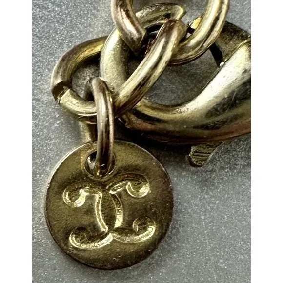 Charming Charlie Statement Necklace Bib Goldtone - Picture 2 of 16